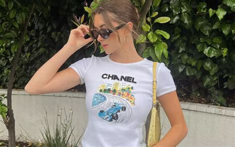 chanel formula 1 shirt|chanel f1 top.